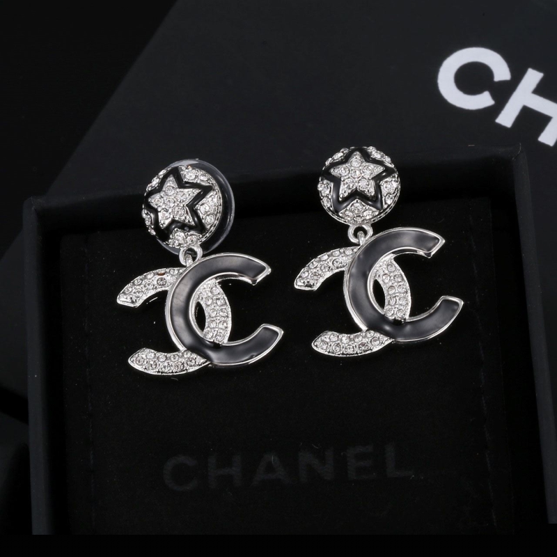 Ch*el earrings